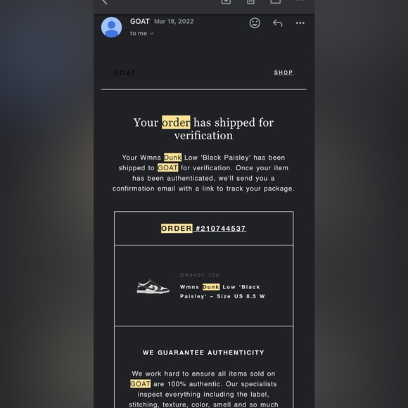 Women’s Dunk Low ‘Black Paisley’ - Picture 5 of 5